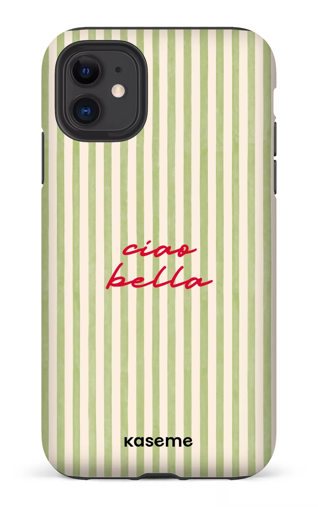 iPhone 11 Tough Matte Ciao Bella Green -