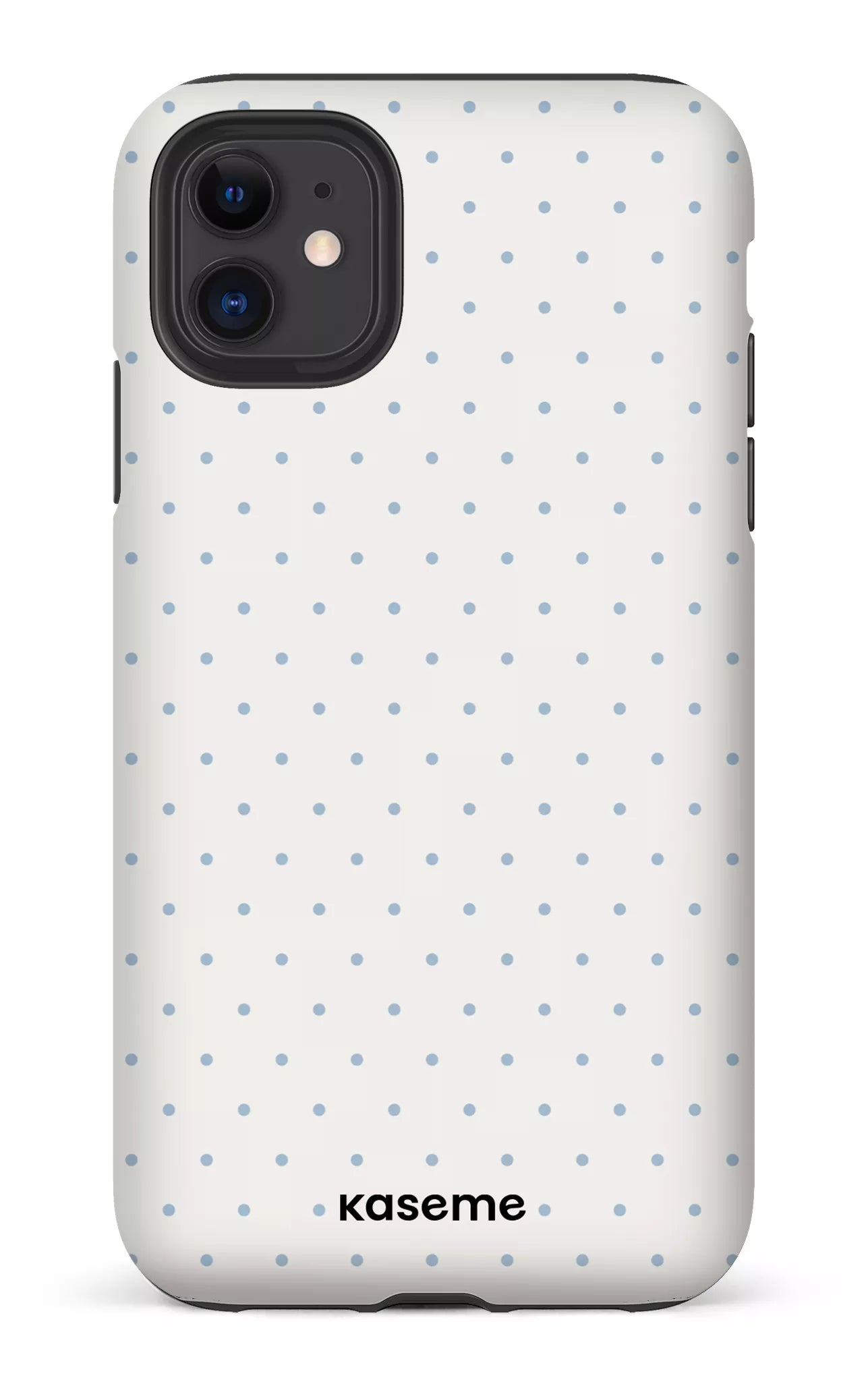 iPhone 11 Tough Matte Ditsy White & Blue -