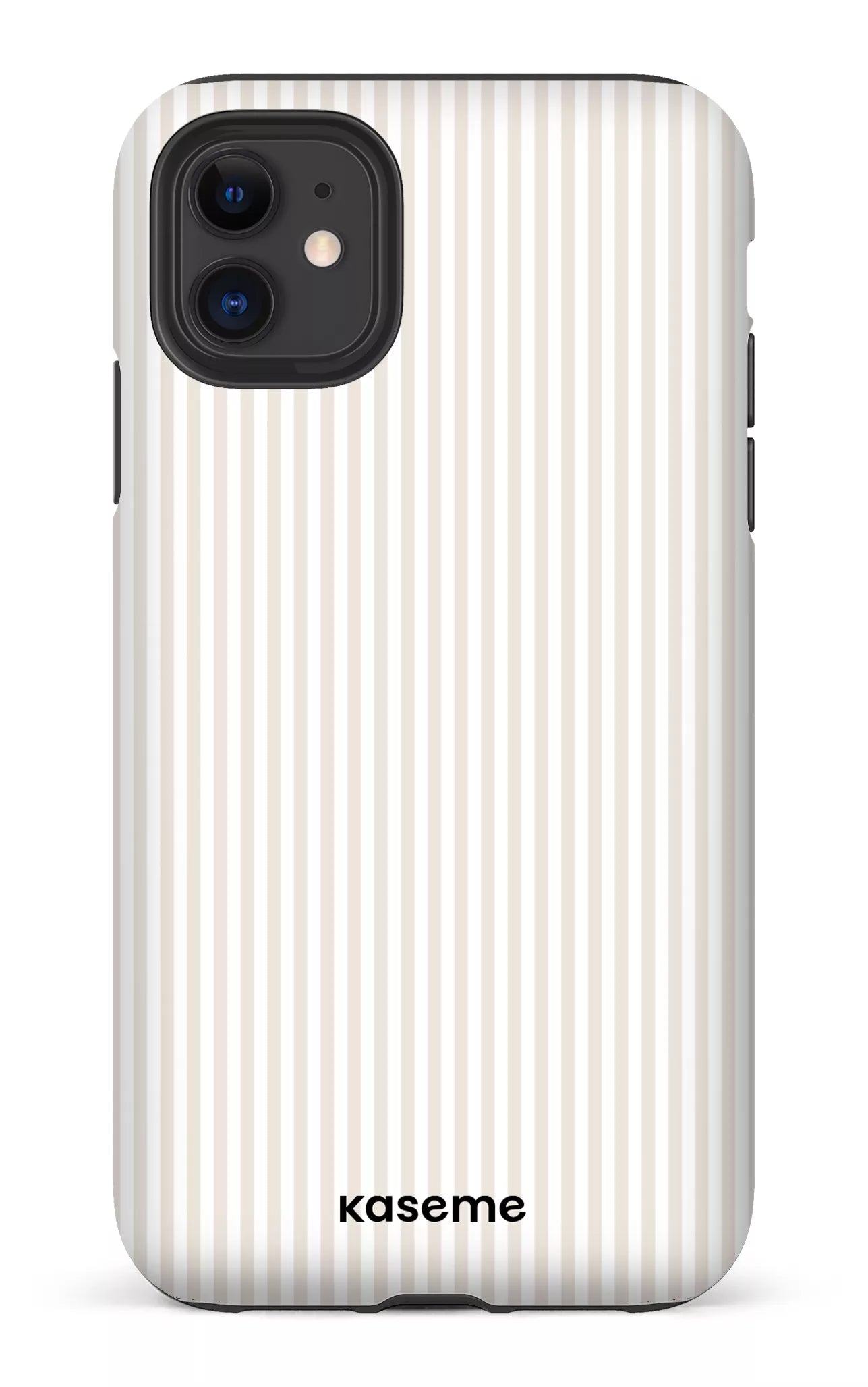 iPhone 11 Tough Matte Everline Beige -