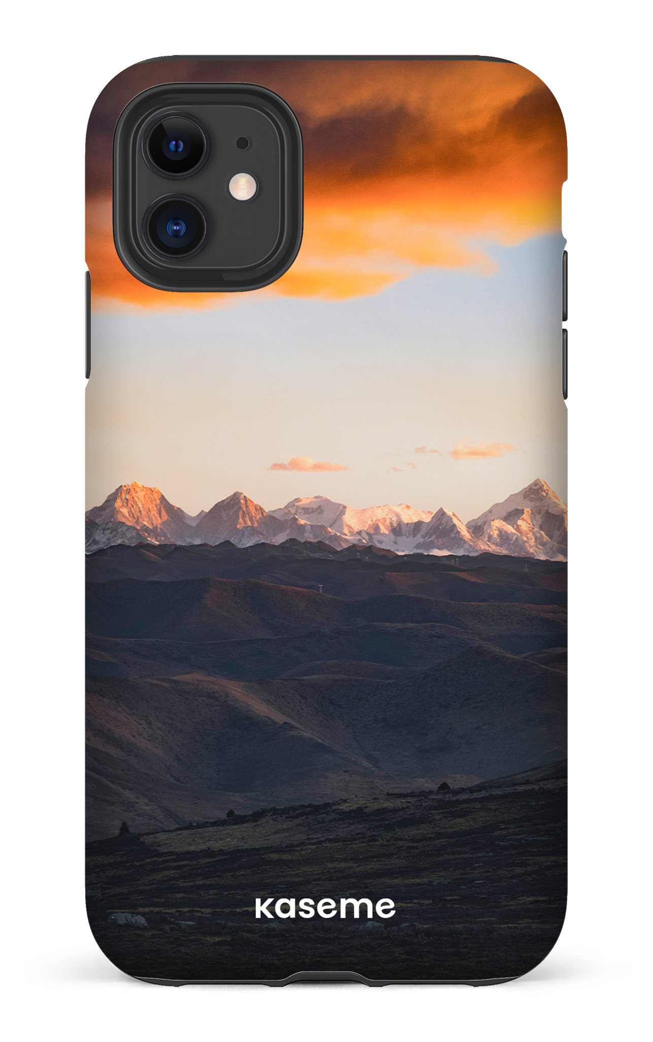 iPhone 11 Tough Matte Golden Peaks -