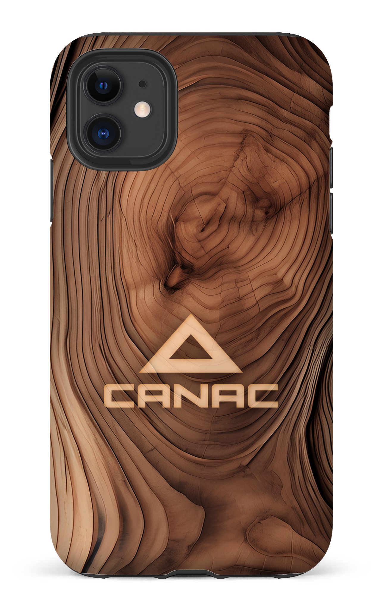 iPhone 11 Tough Matte La cour à bois -