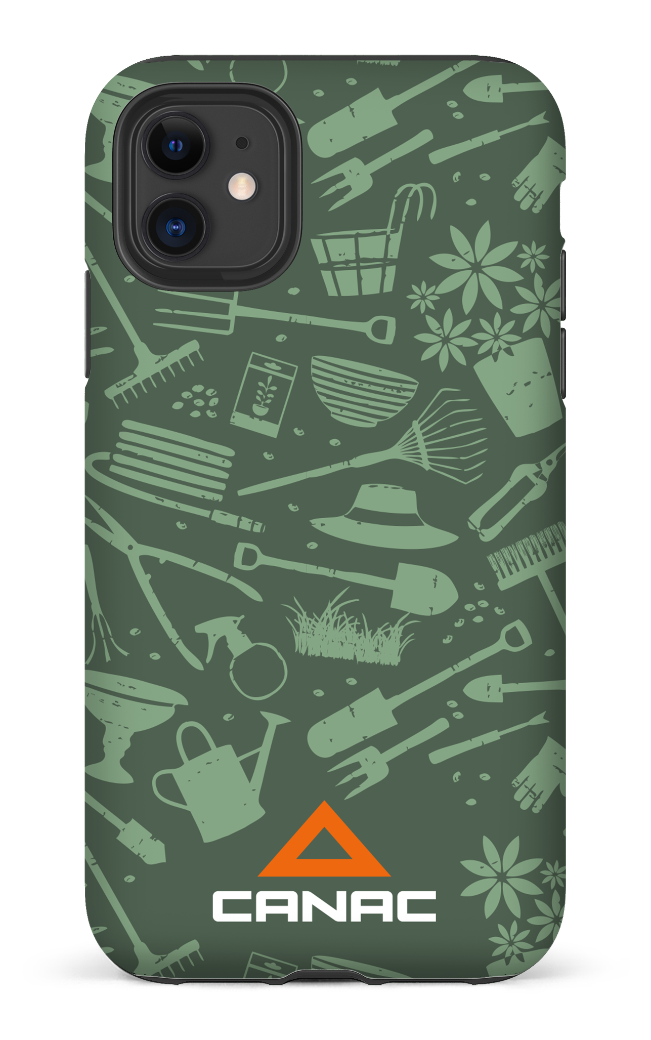 iPhone 11 Tough Matte Le saisonnier vert par Canac -