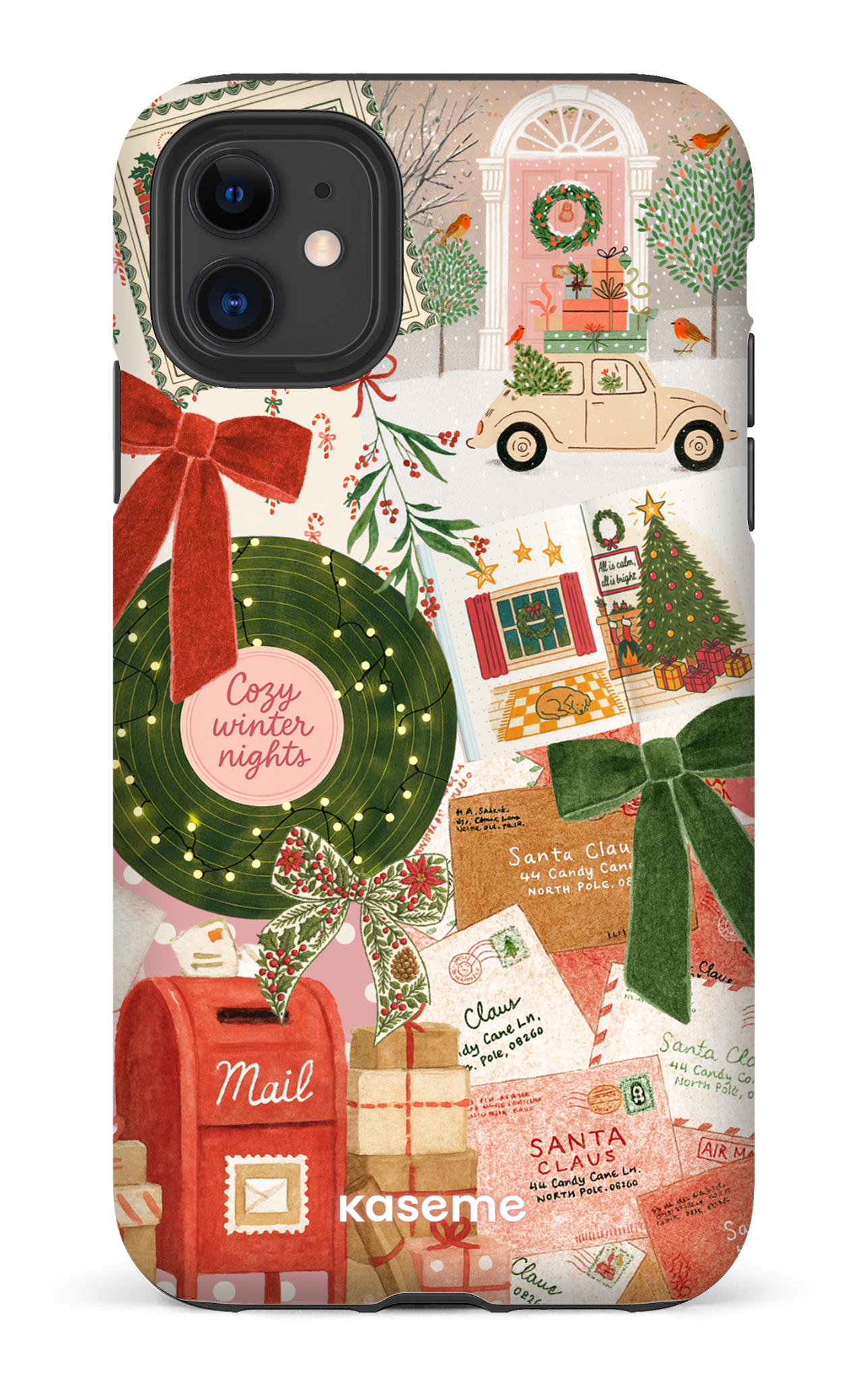 iPhone 11 Tough Matte Merry Mail -