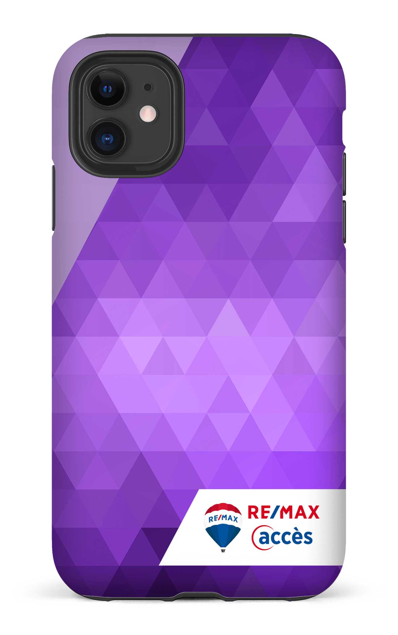 iPhone 11 Tough Matte Motif Triangle -