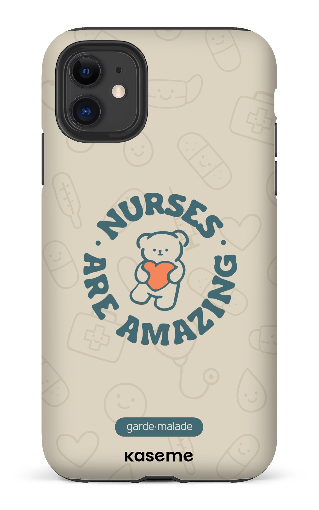 iPhone 11 Tough Matte Nurses Are Amazing x Garde-Malade -