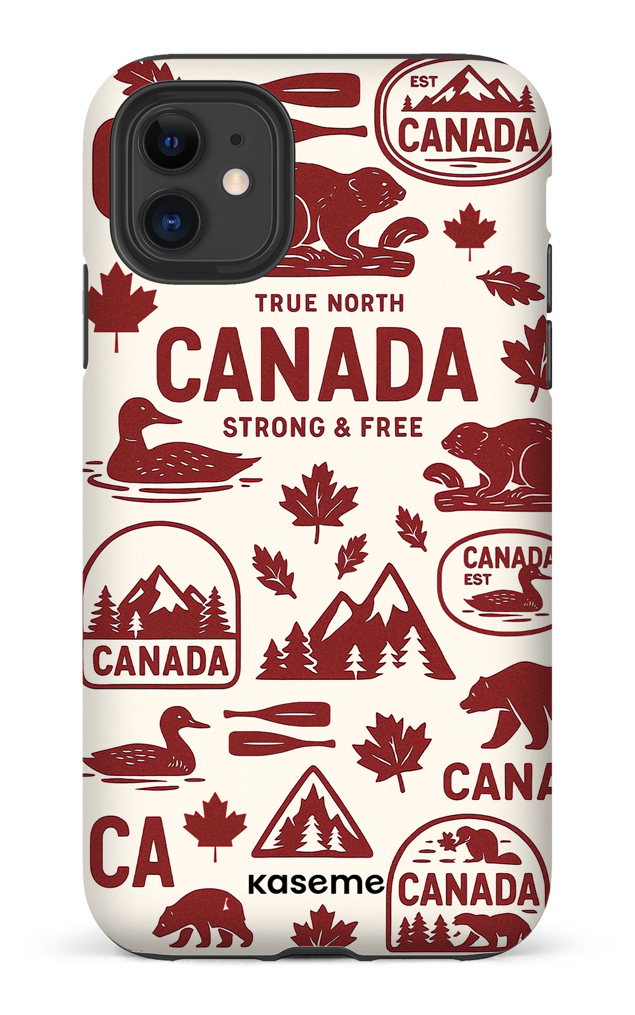 iPhone 11 Tough Matte Oh Canada -