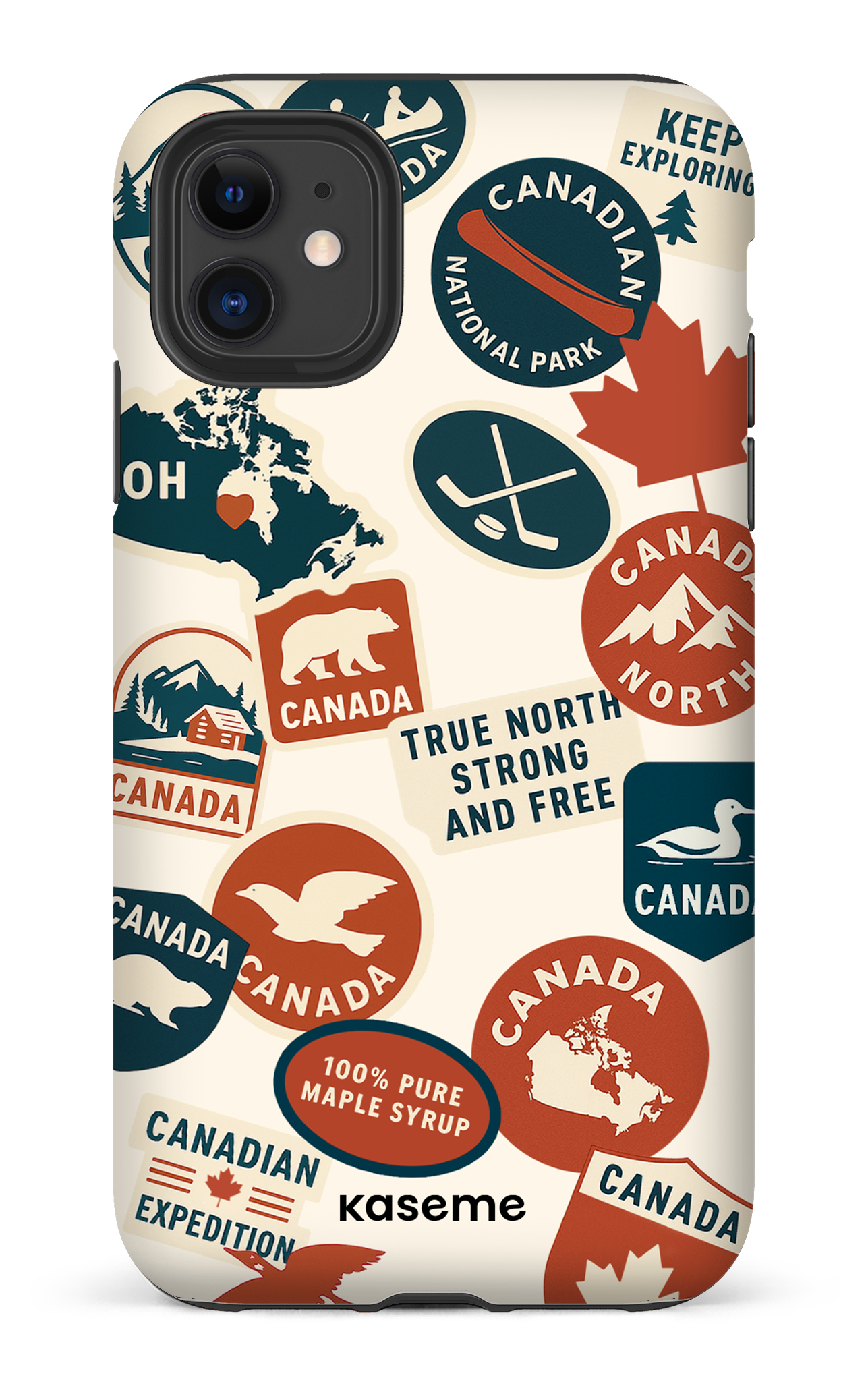 iPhone 11 Tough Matte Oh Maple -