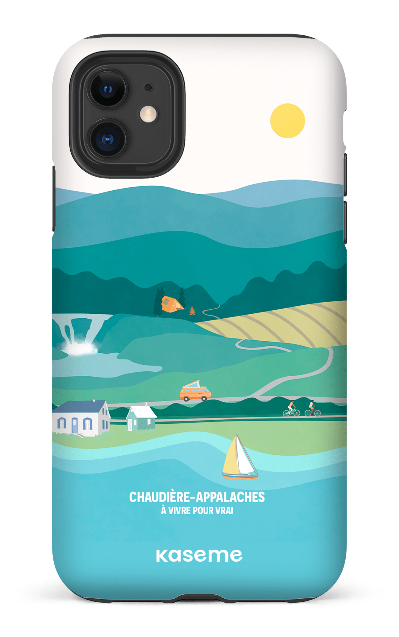 iPhone 11 Tough Matte Paysage par TCA -