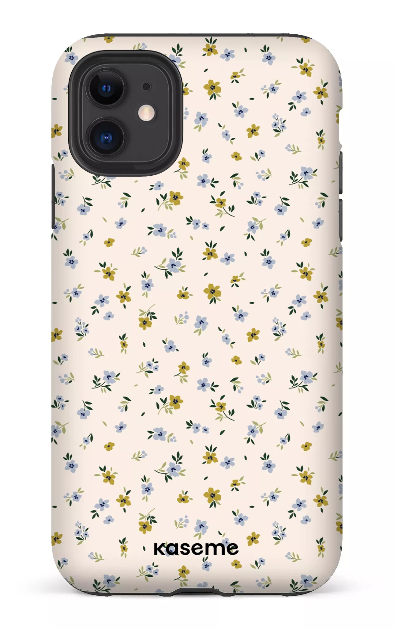 iPhone 11 Tough Matte Porcelain Blossom Blue -