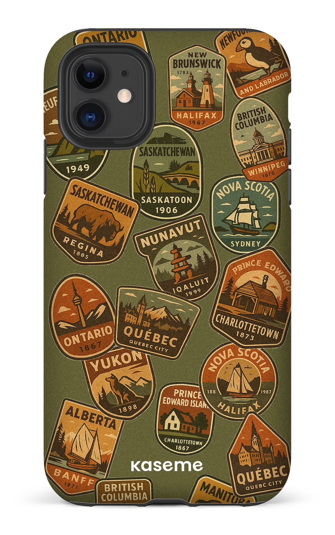 iPhone 11 Tough Matte Provinces -