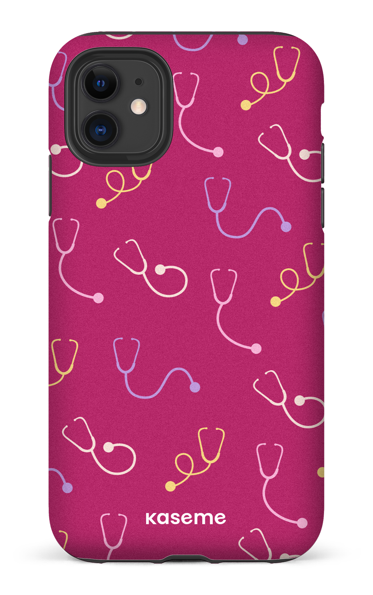 iPhone 11 Tough Matte Pulse Pink -