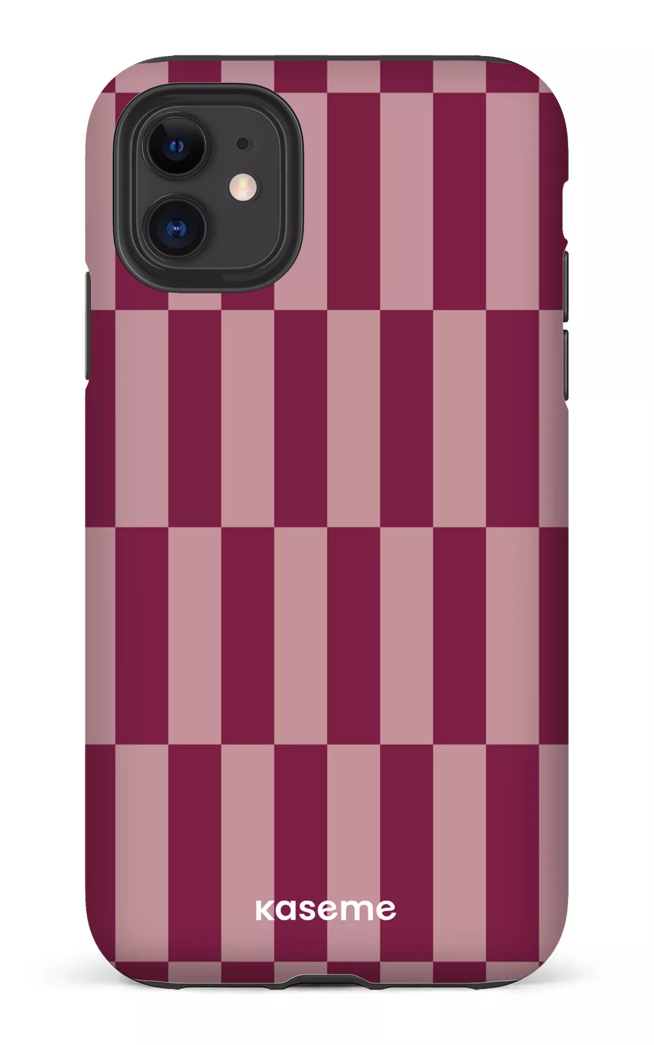 iPhone 11 Tough Matte Structured Burgundy -