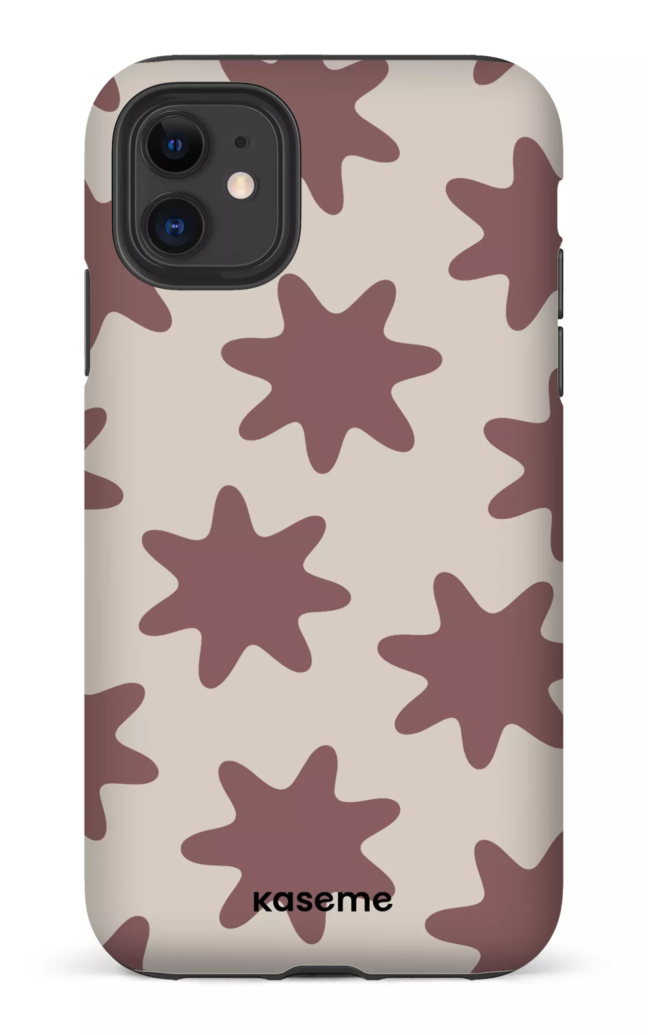 iPhone 11 Tough Matte Unframed Brown -