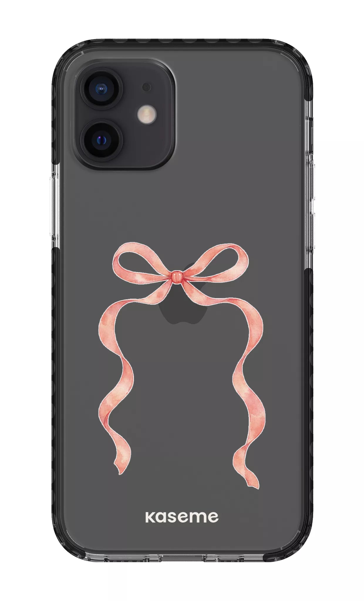 iPhone 12 Clear Case - Black Celeste Clear Case -
