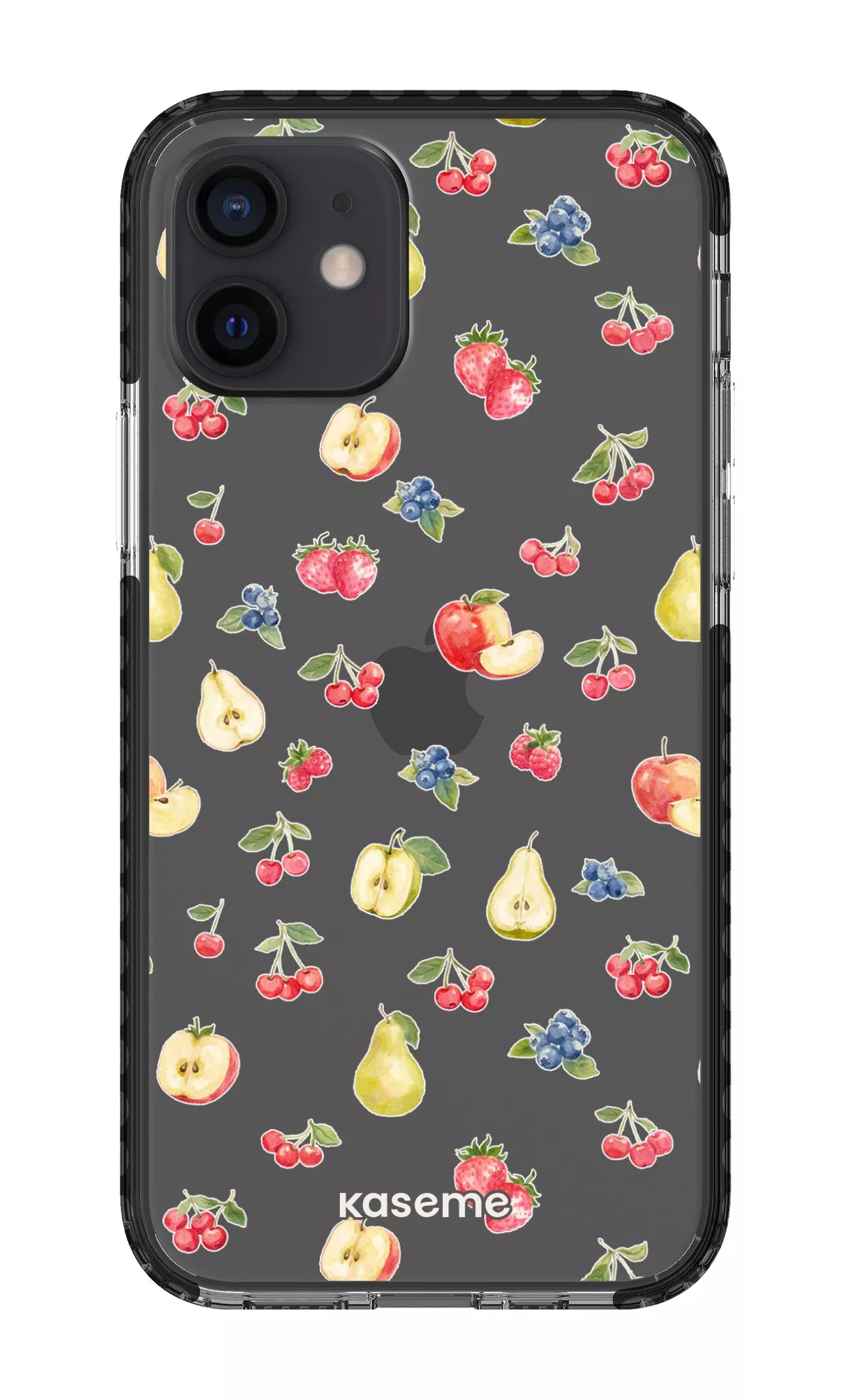 iPhone 12 Clear Case - Black Clara Clear Case -