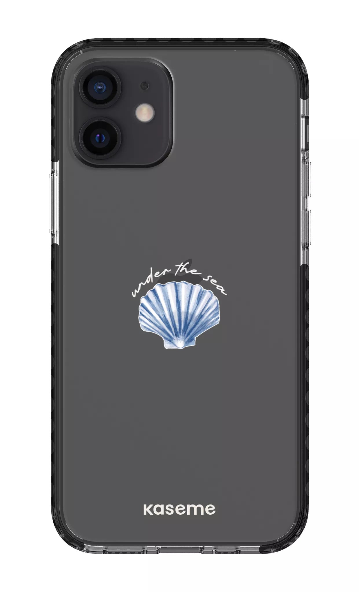 iPhone 12 Clear Case - Black Sealia Clear Case -
