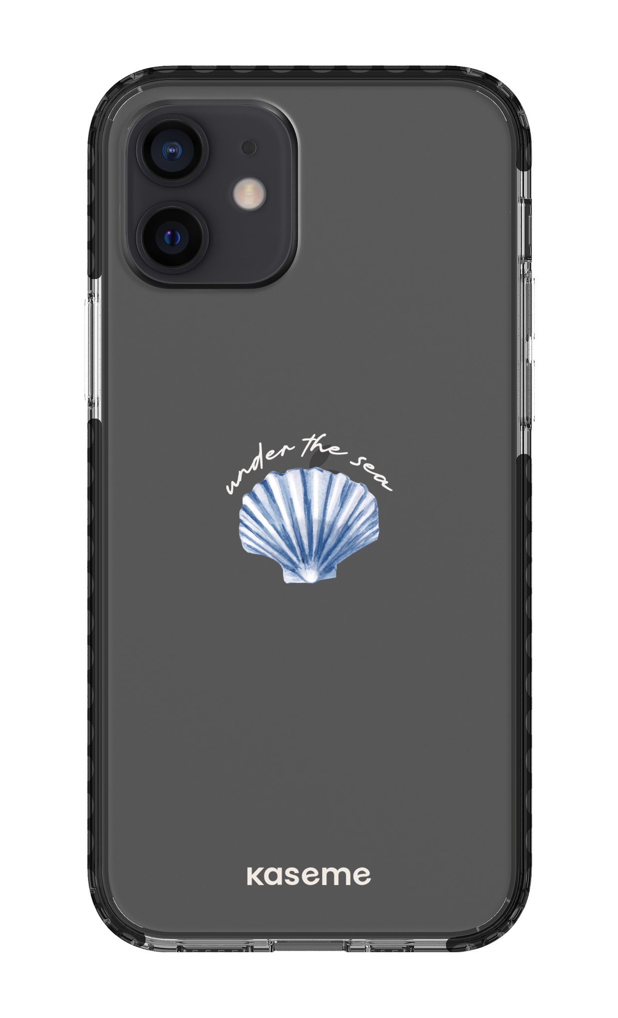 iPhone 12 Clear Case - Black Sealia Clear Case -