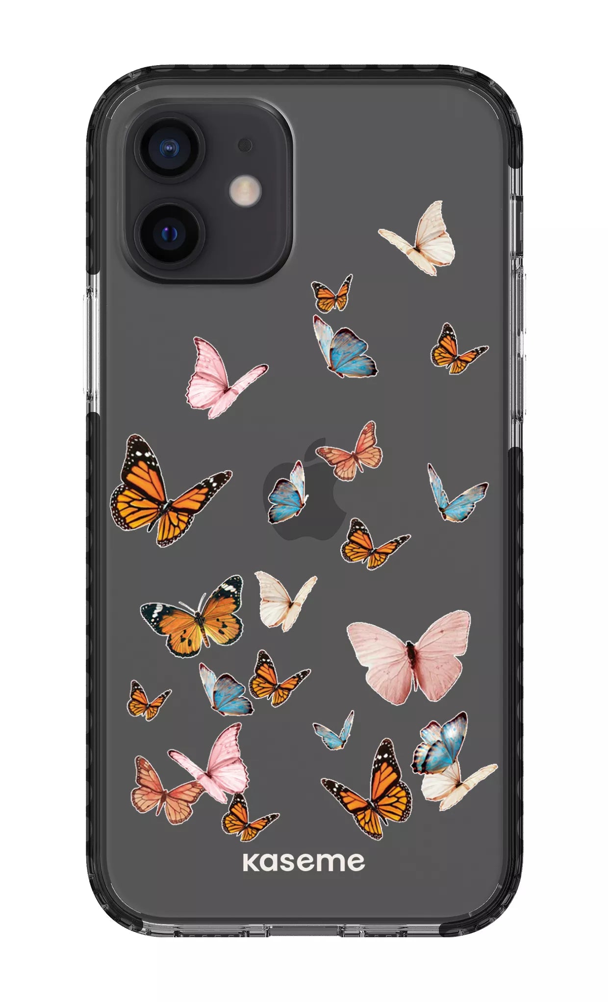 iPhone 12 Clear Case - Black Soarin Clear Case -