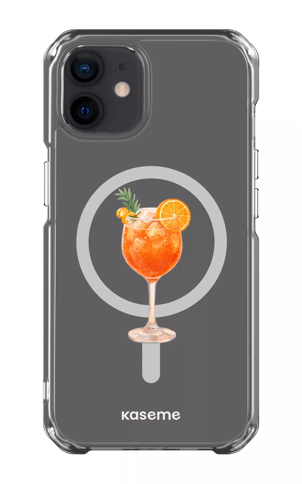 iPhone 12 Clear Case - Magsafe Aperol Sunset Clear Case -