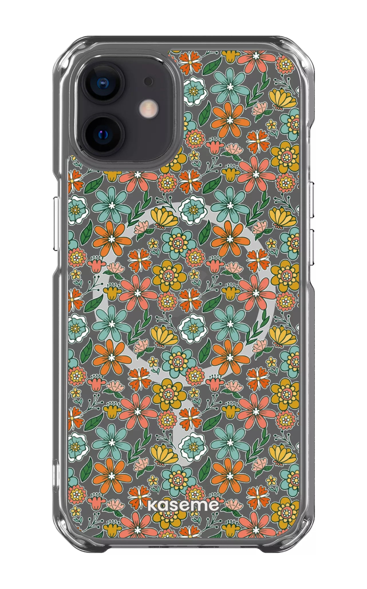 iPhone 12 Clear Case - Magsafe Bohemian Clear Case -