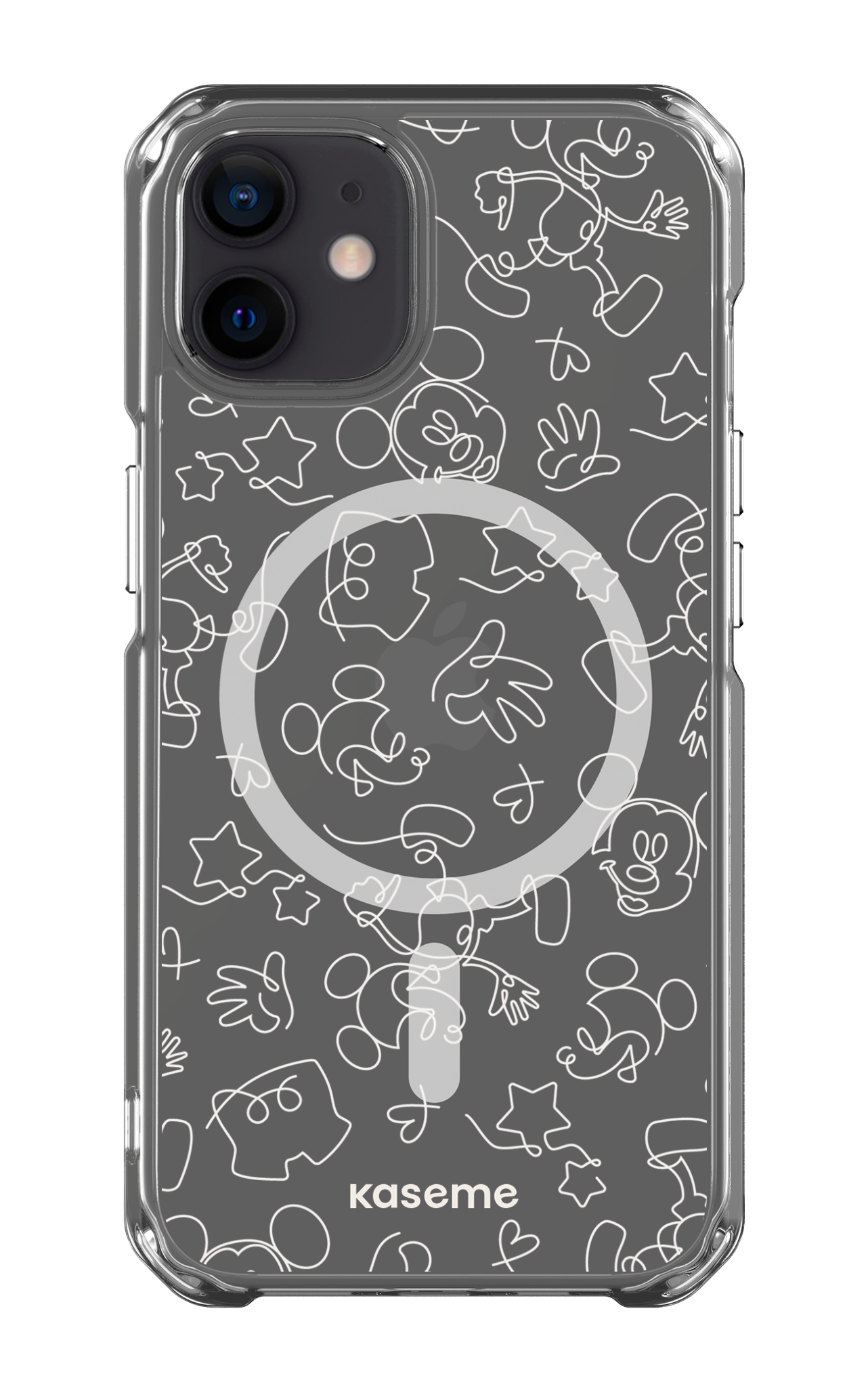iPhone 12 Clear Case - Magsafe Doodle Clear Case -