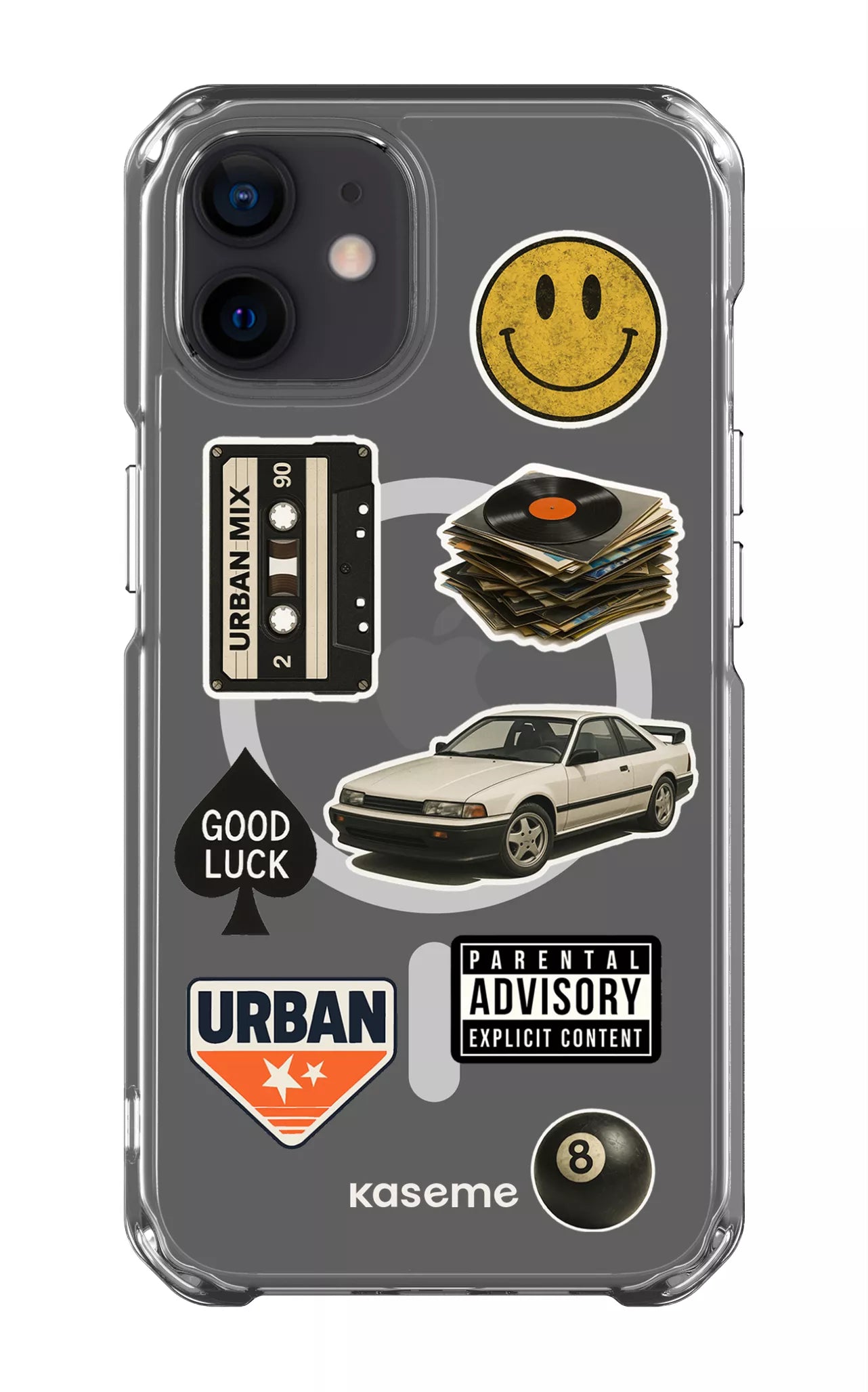iPhone 12 Clear Case - Magsafe Downtown Clear Case -