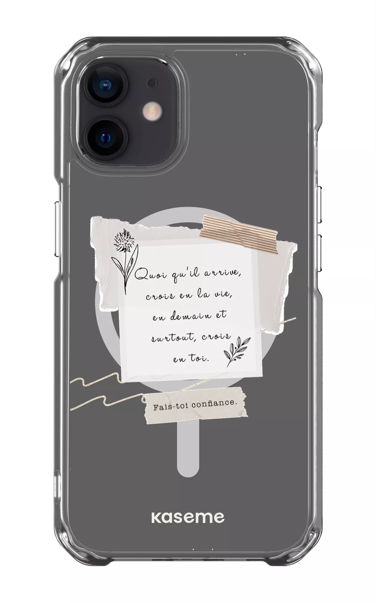 iPhone 12 Clear Case - Magsafe Foi Clear Case -