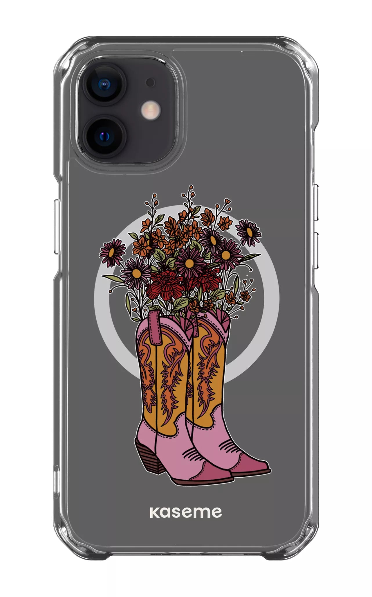 iPhone 12 Clear Case - Magsafe Howdy Clear Case -