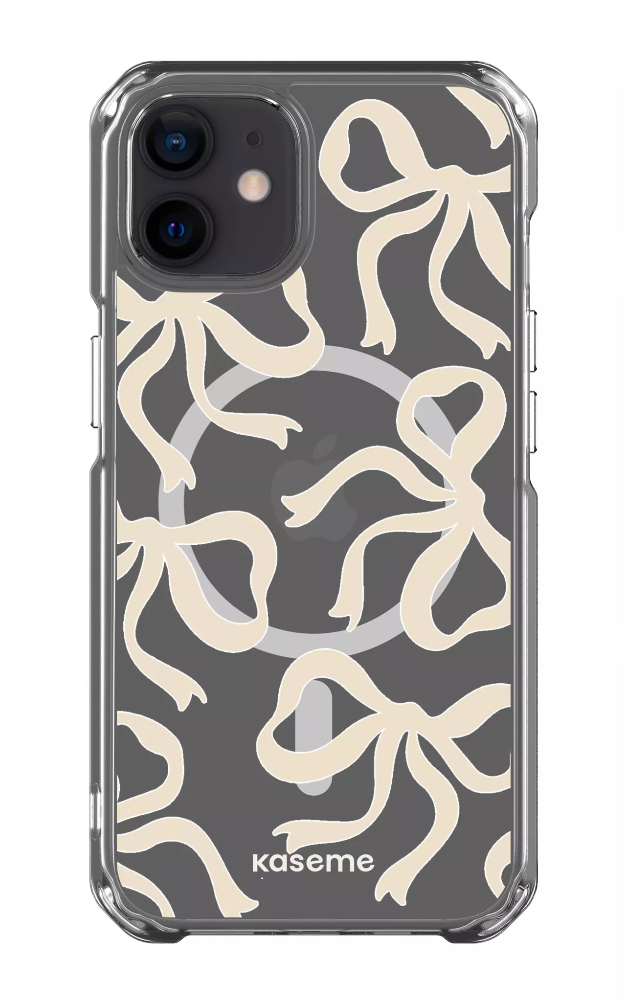 iPhone 12 Clear Case - Magsafe Lace Clear Case -