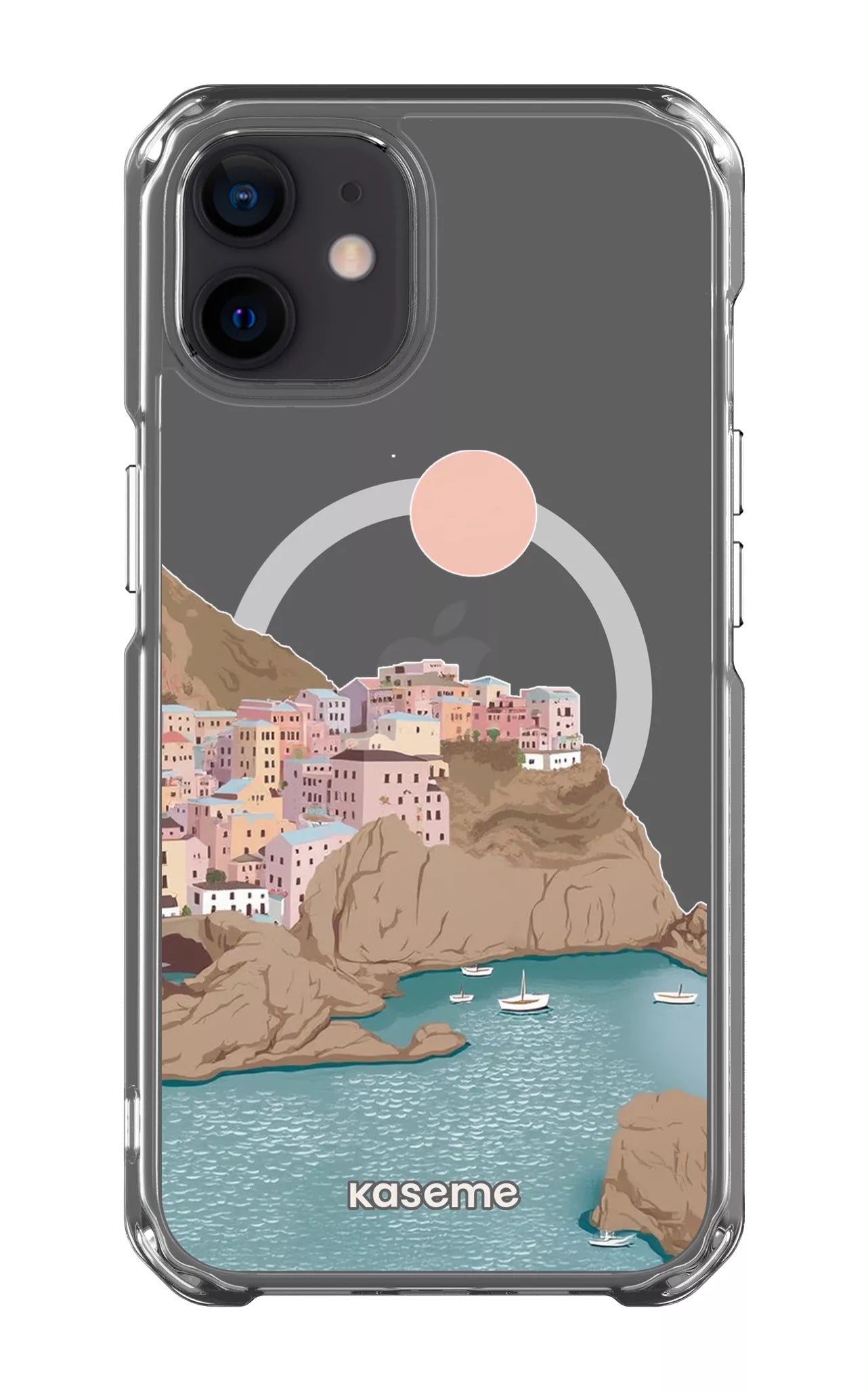 iPhone 12 Clear Case - Magsafe Mediterrana Clear Case -