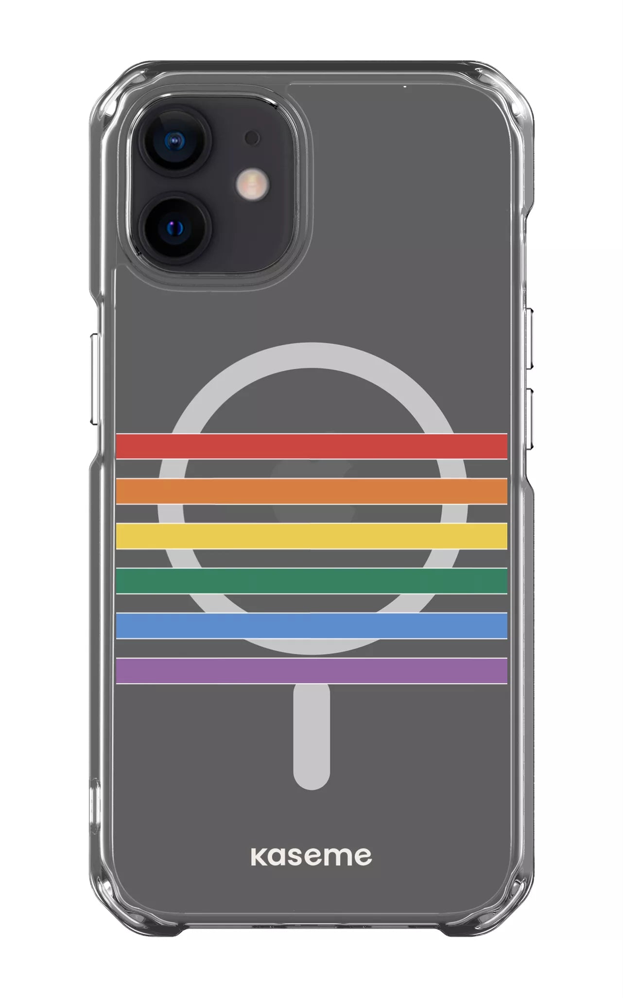 iPhone 12 Clear Case - Magsafe Out and proud Clear Case -