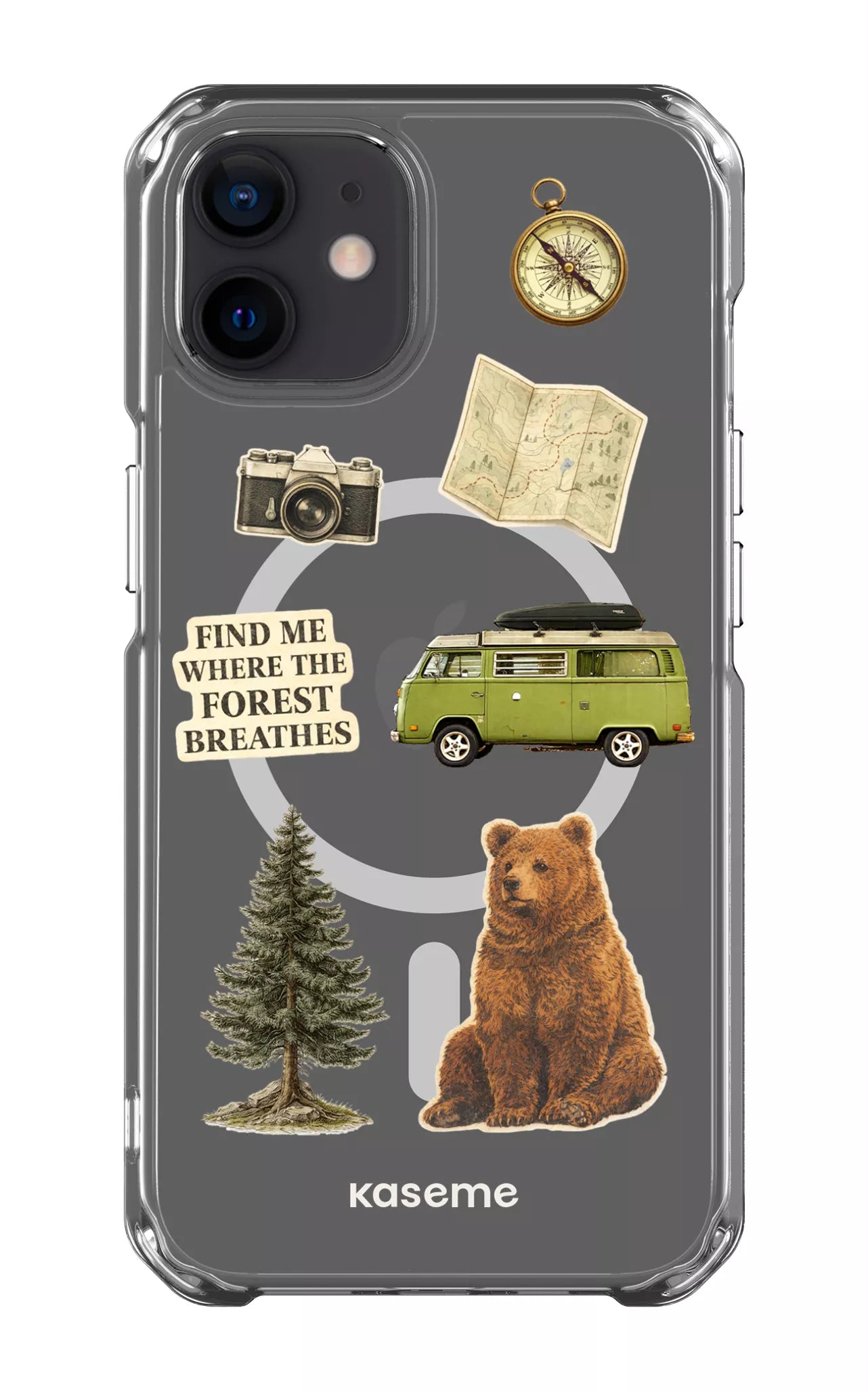 iPhone 12 Clear Case - Magsafe Roamer Clear Case -