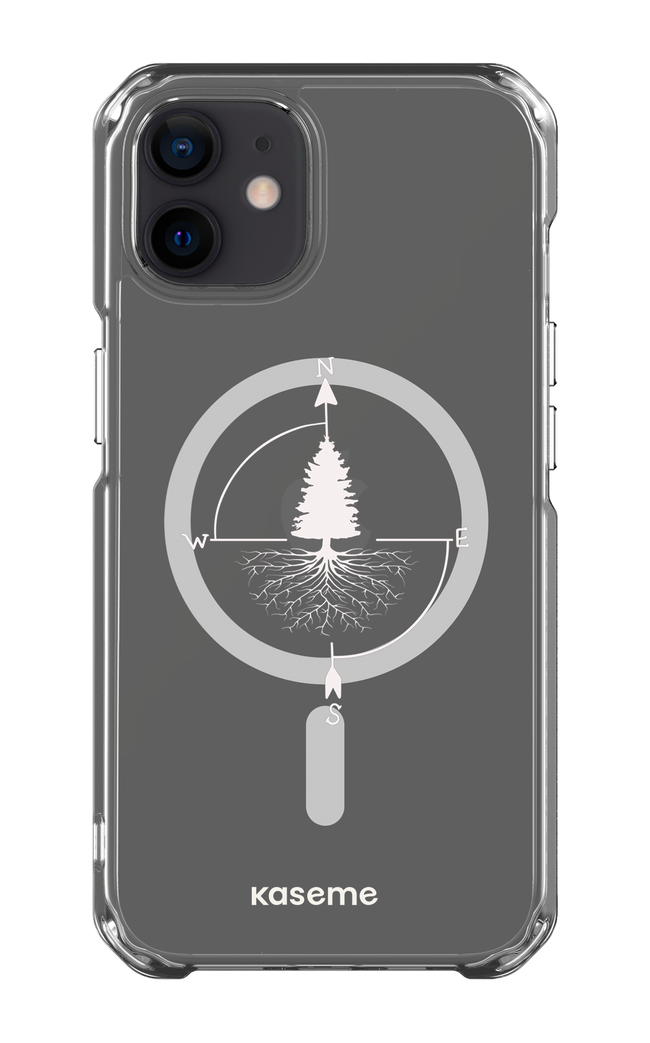 iPhone 12 Clear Case - Magsafe Skyline Clear Case -