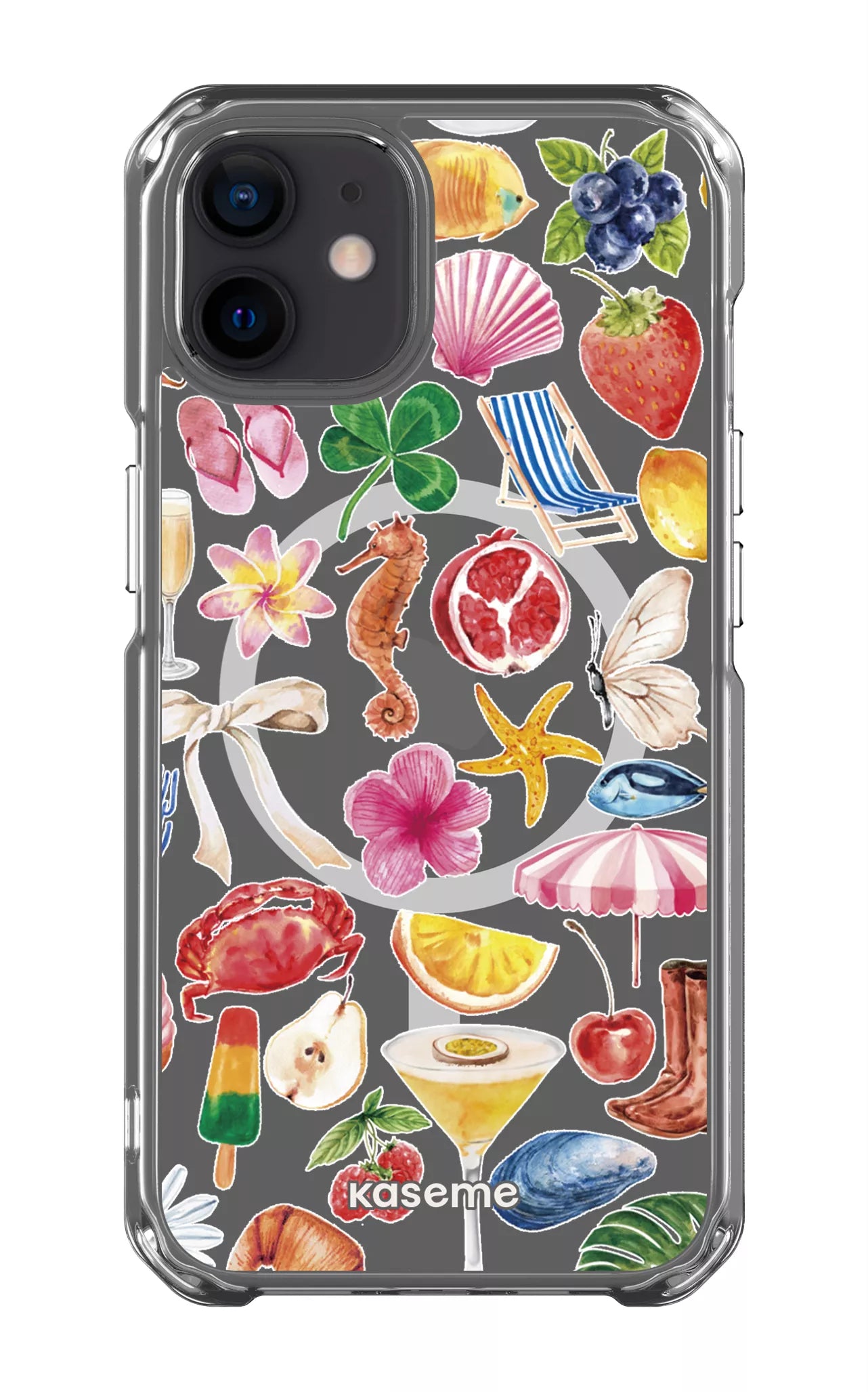 iPhone 12 Clear Case - Magsafe St-Tropez Clear Case -