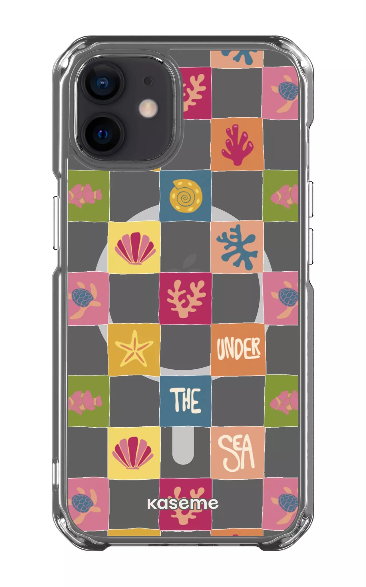 iPhone 12 Clear Case - Magsafe Under the sea Clear Case -