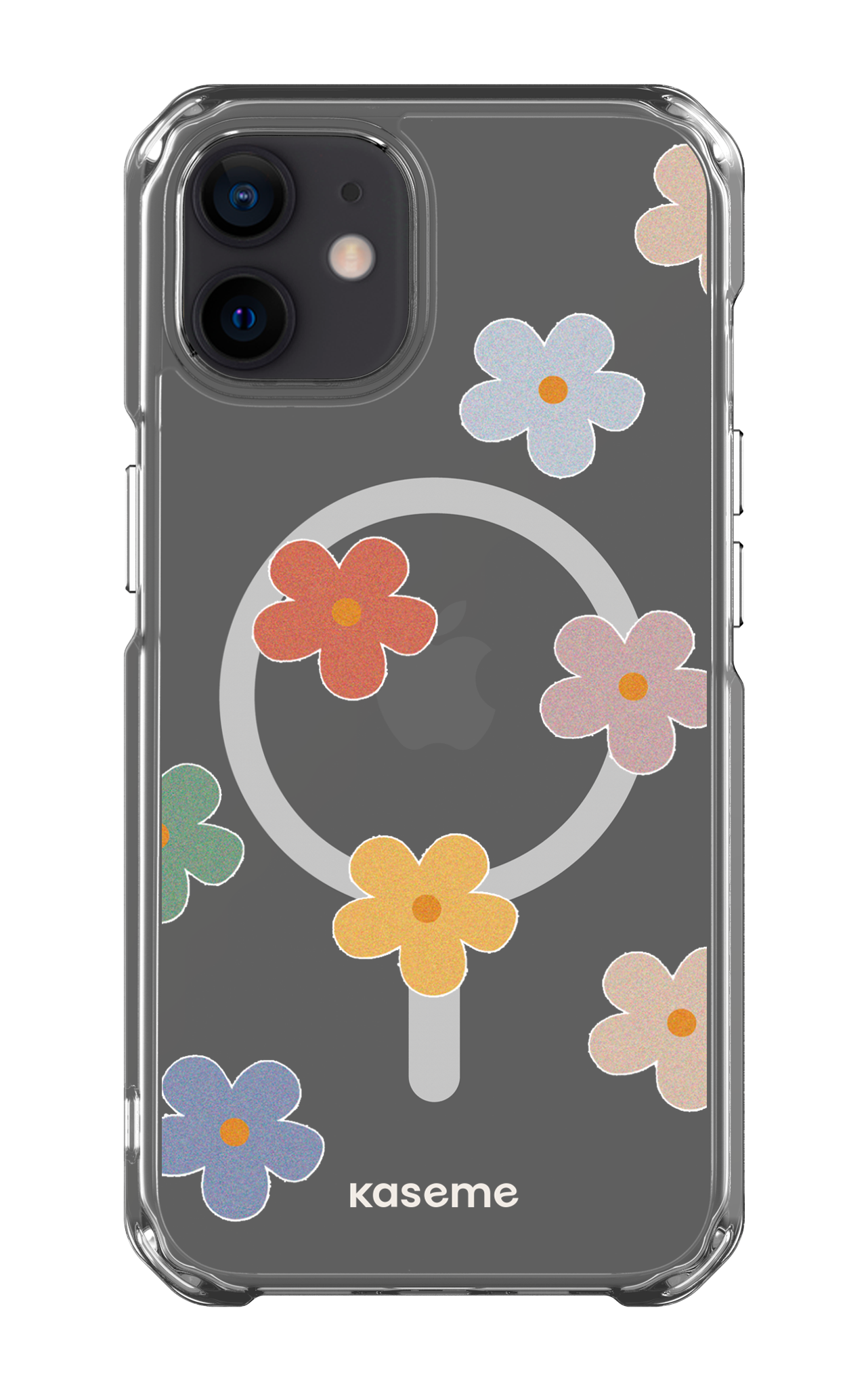 iPhone 12 Clear Case - Magsafe Woodstock Big Clear Case -
