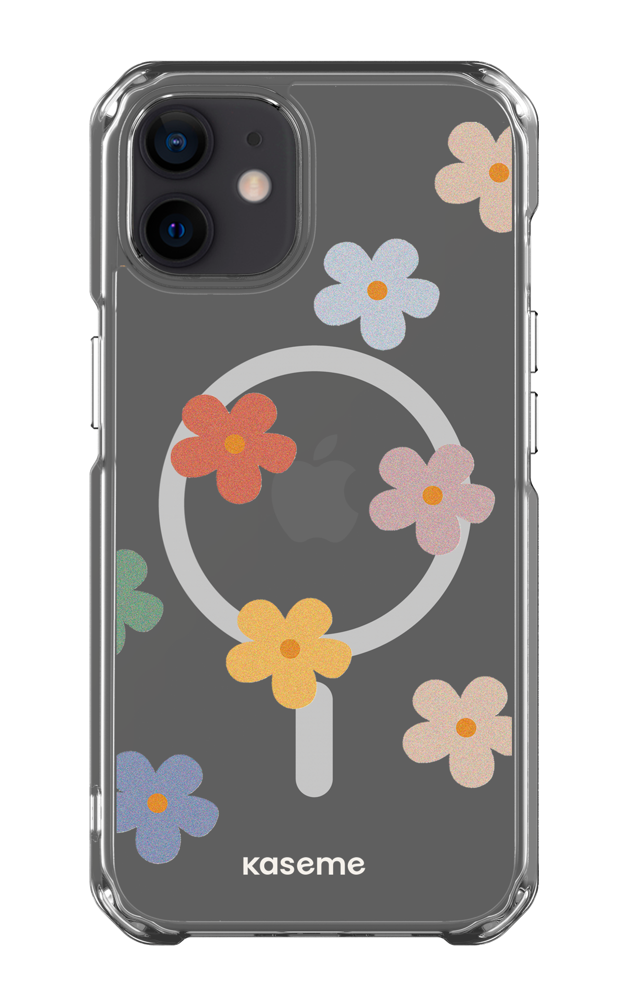 iPhone 12 Clear Case - Magsafe Woodstock Big Clear Case -
