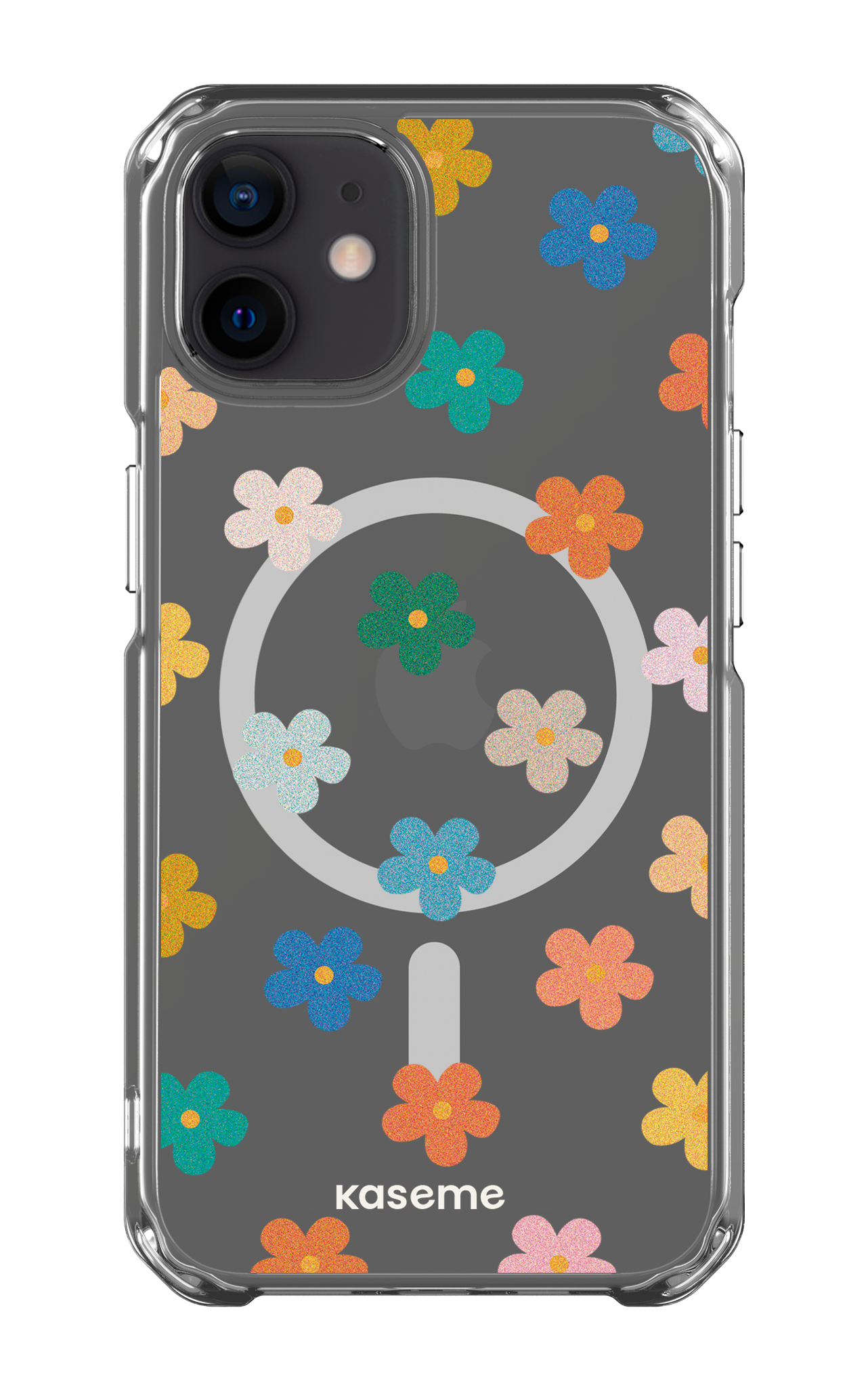 iPhone 12 Clear Case - Magsafe Woodstock Clear Case -