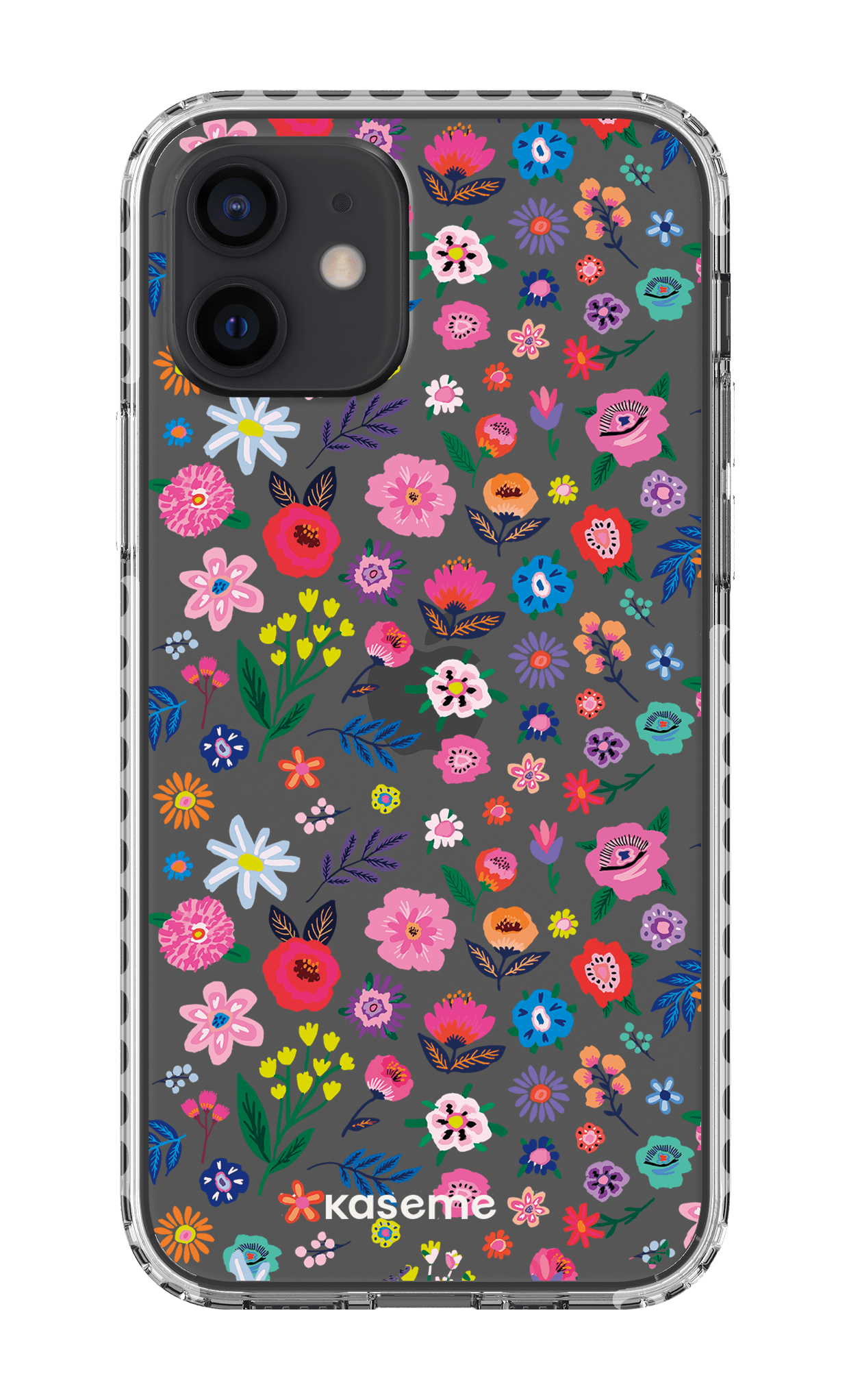 iPhone 12 Clear Case - White Hallucinate Clear Case -