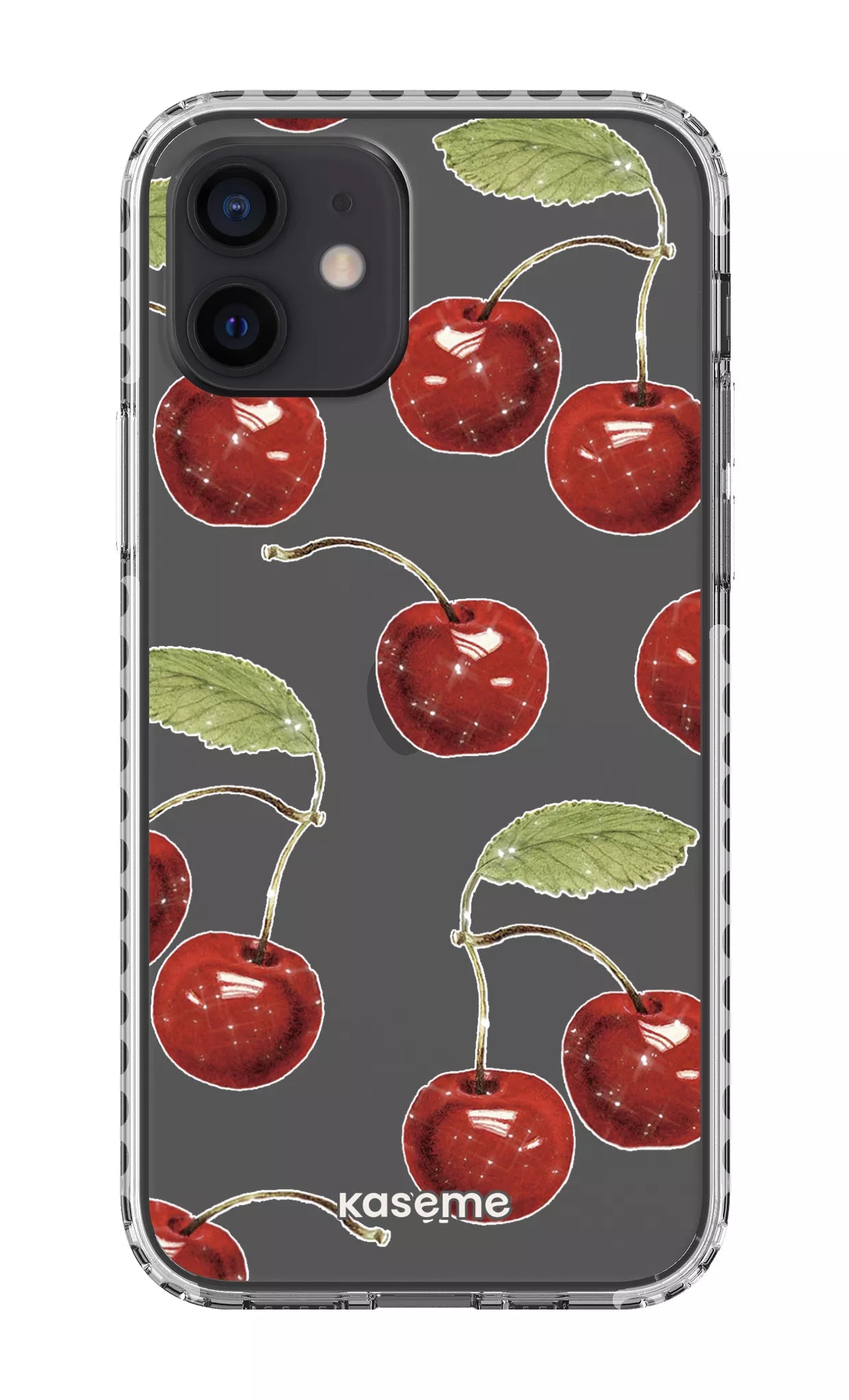 iPhone 12 Clear Case - White Juicy Clear Case -