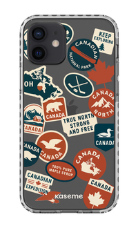 iPhone 12 Clear Case - White Oh Maple -