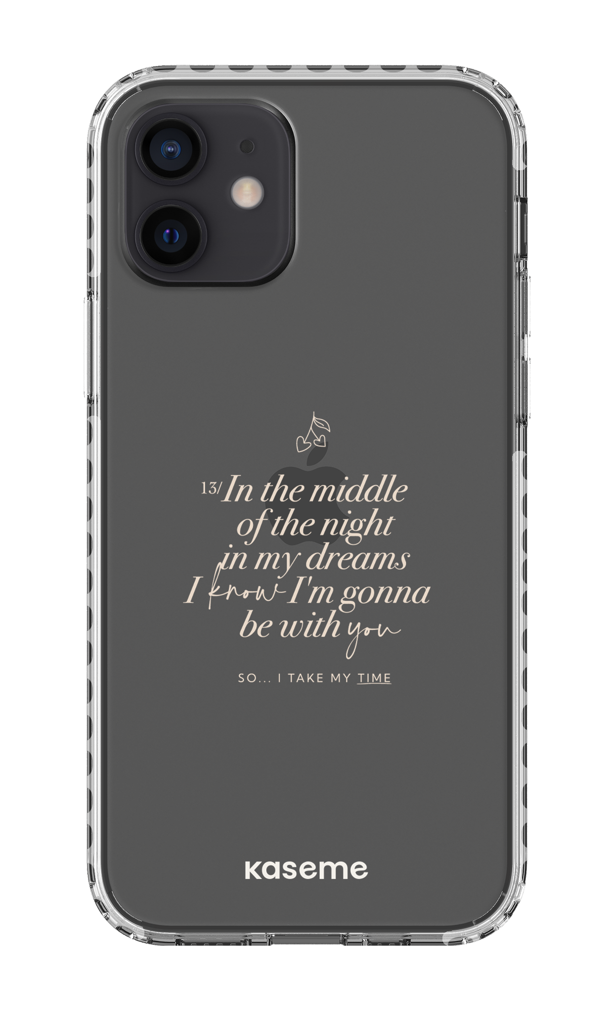 iPhone 12 Clear Case - White Ready For It Clear Case -