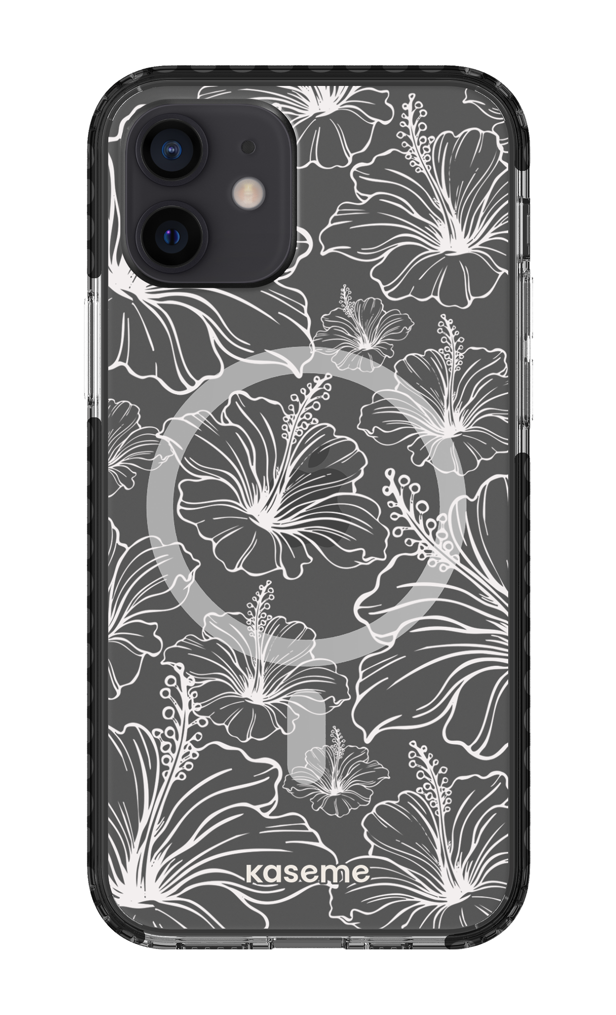 iPhone 12 Clear Case Magsafe - Black Kahala Clear Case -