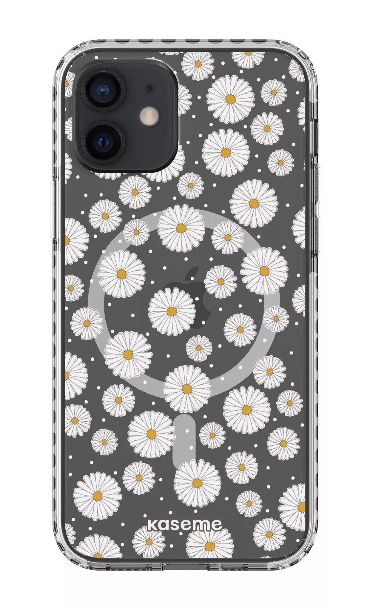 iPhone 12 Clear Case Magsafe - White Ashley Clear Case -