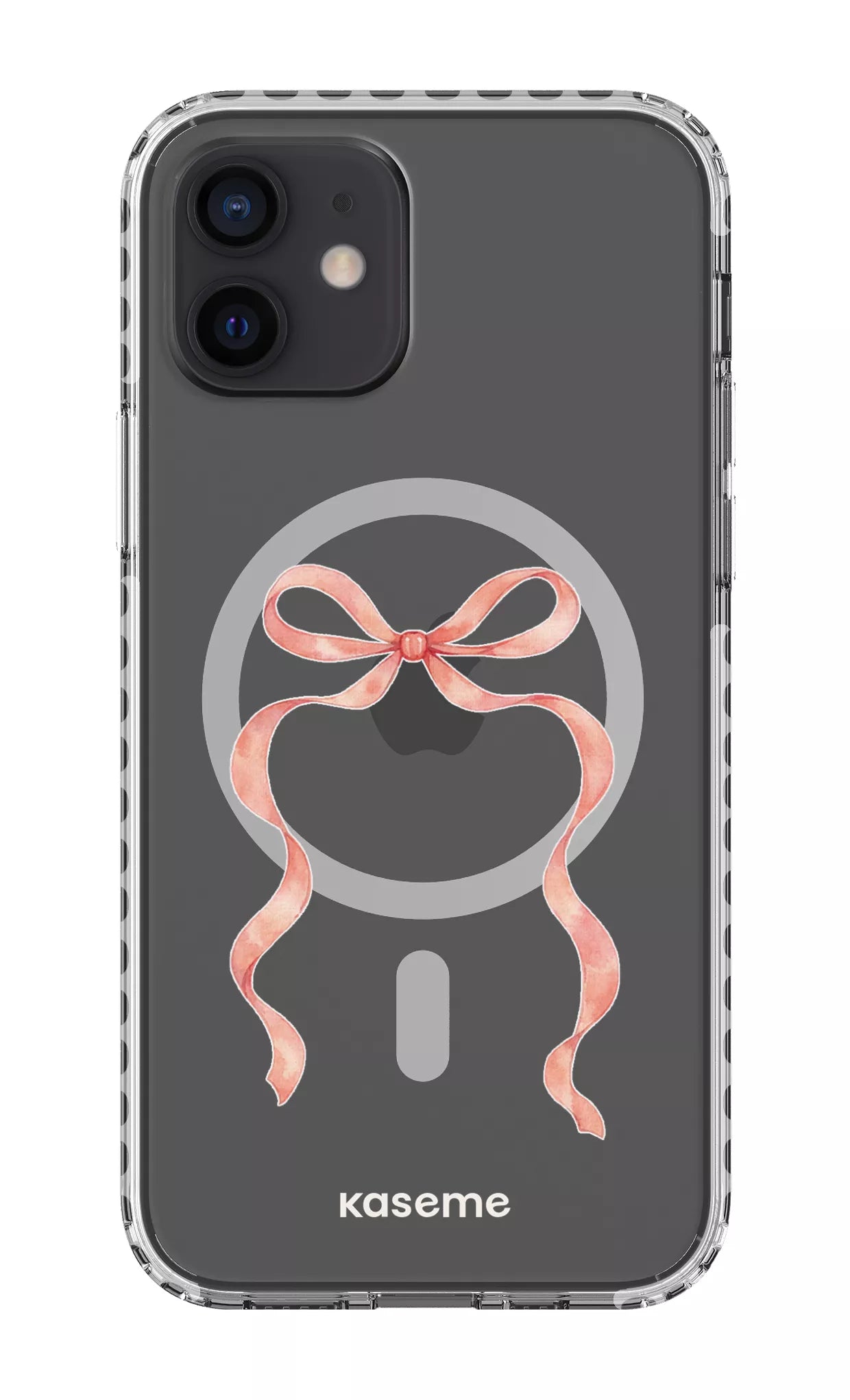 iPhone 12 Clear Case Magsafe - White Celeste Clear Case -