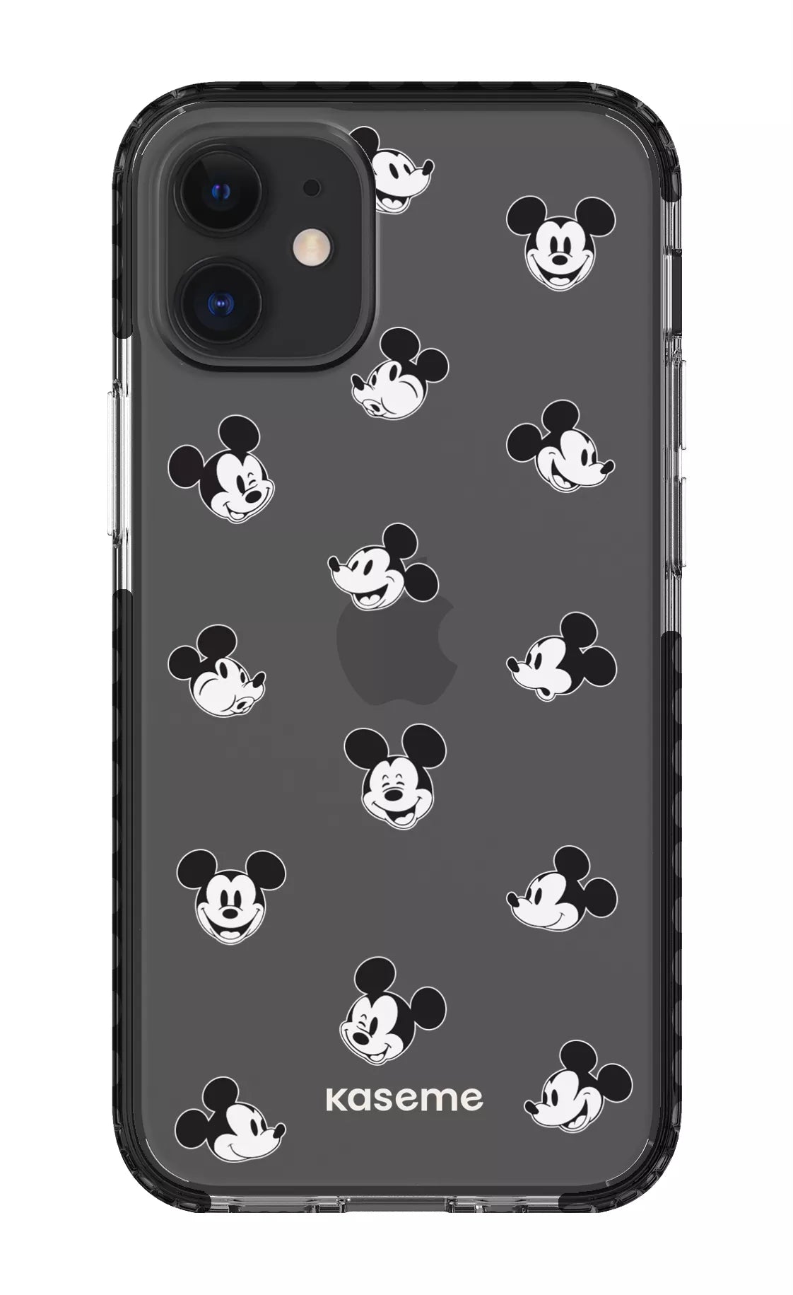 iPhone 12 Mini Clear Case - Black Joyland Clear Case -