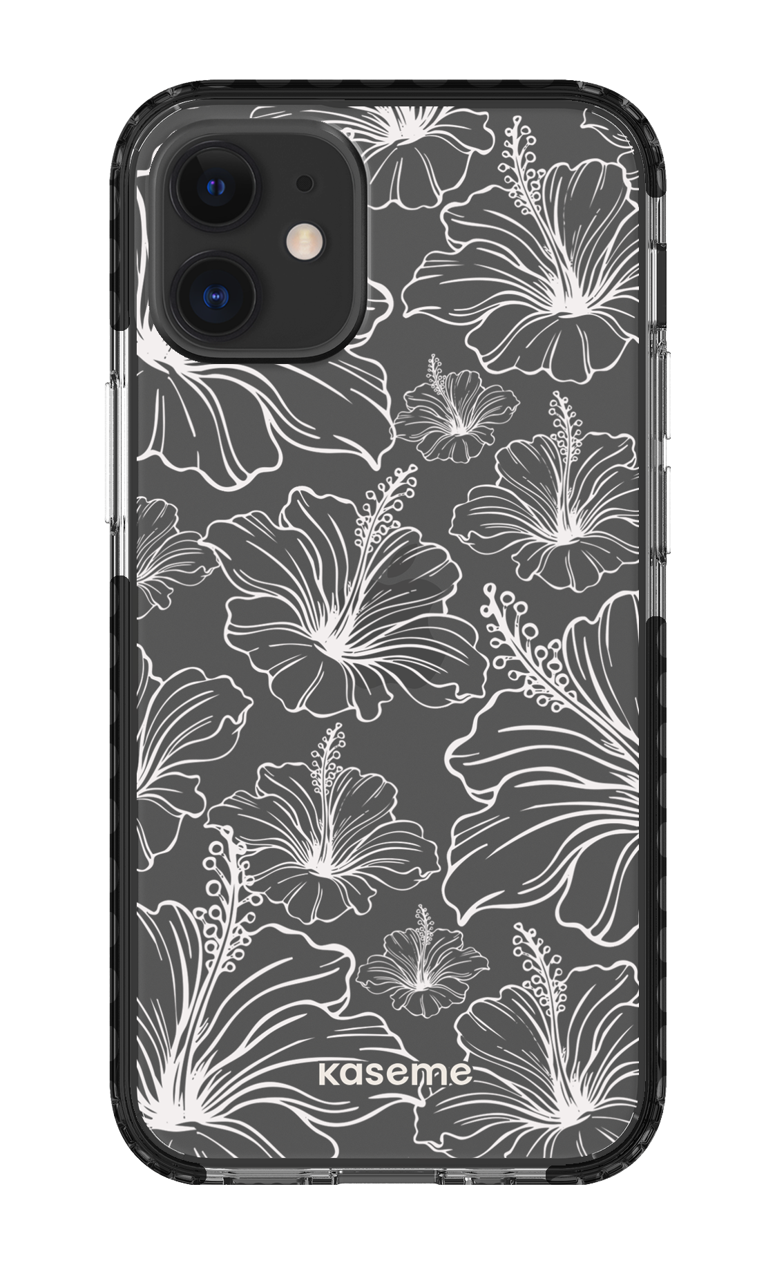 iPhone 12 Mini Clear Case - Black Kahala Clear Case -
