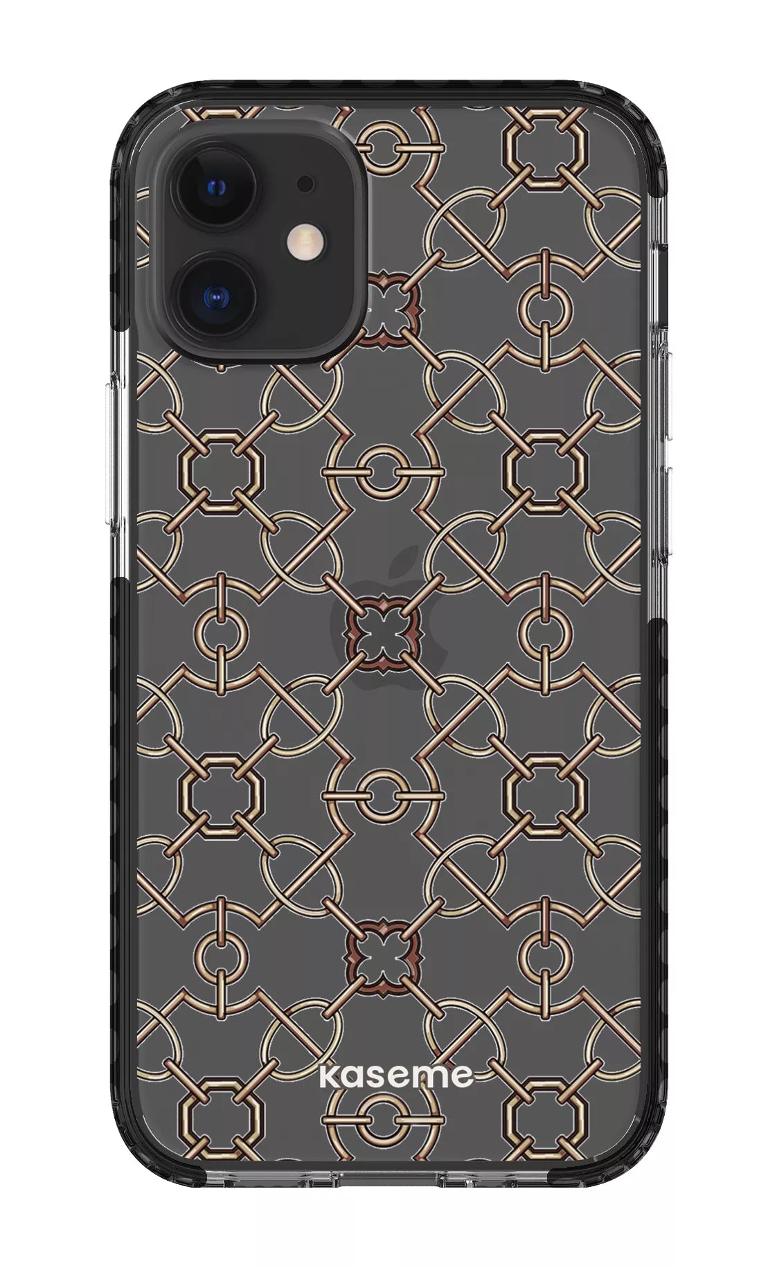iPhone 12 Mini Clear Case - Black Refined Clear Case -