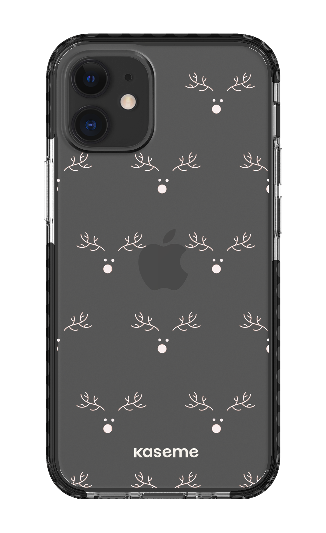 iPhone 12 Mini Clear Case - Black Vixen Clear Case -