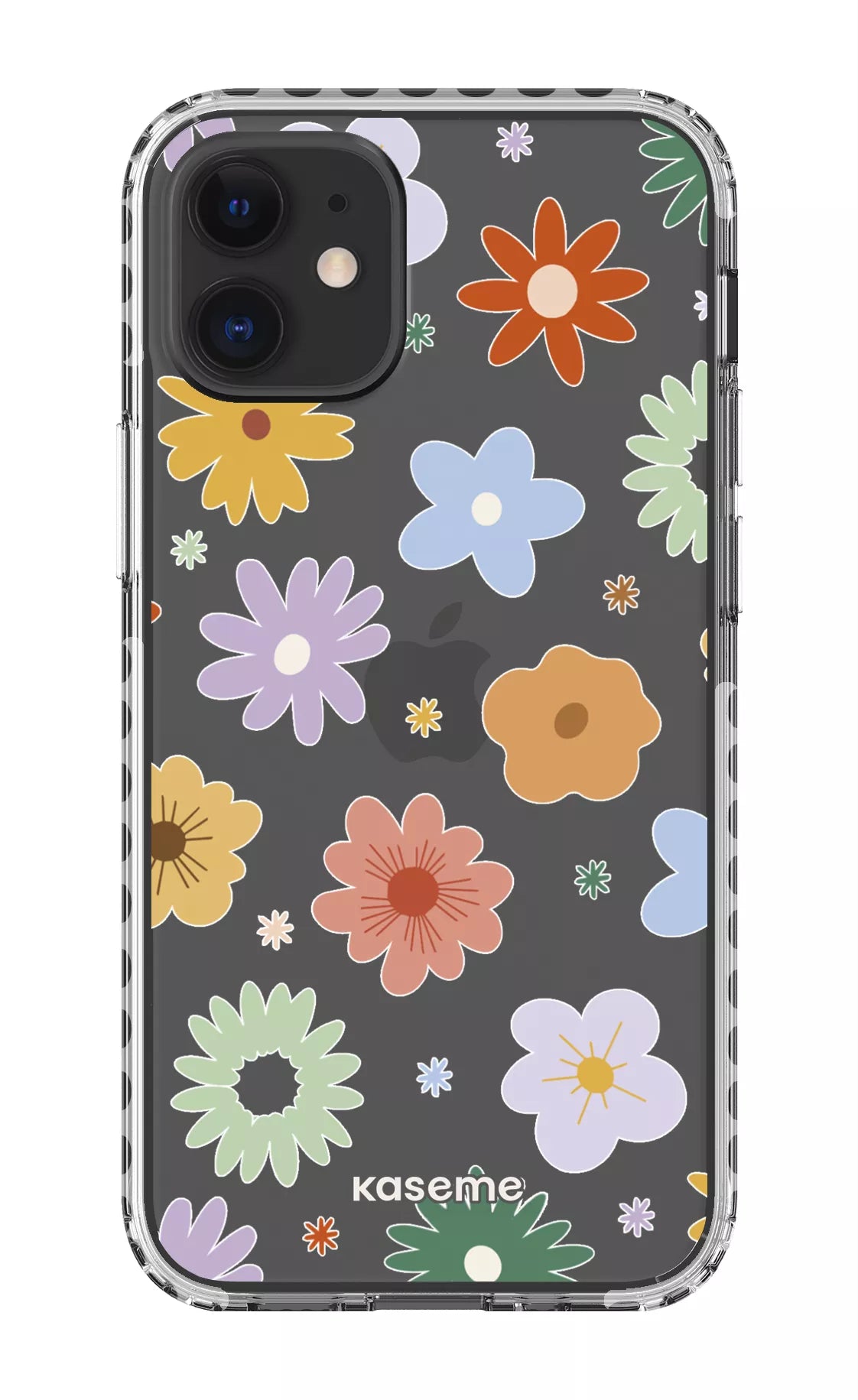 iPhone 12 Mini Clear Case - White Adore Clear Case -